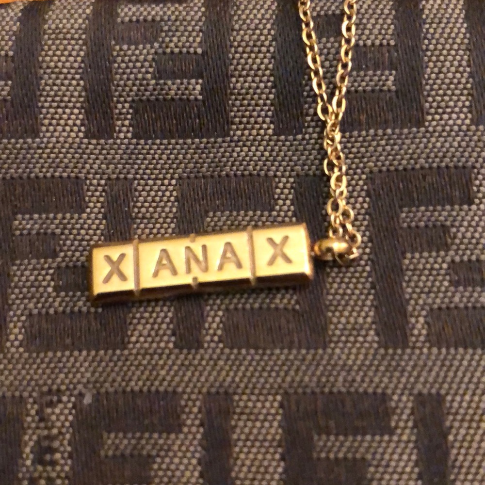 Gold plated Xanax bar